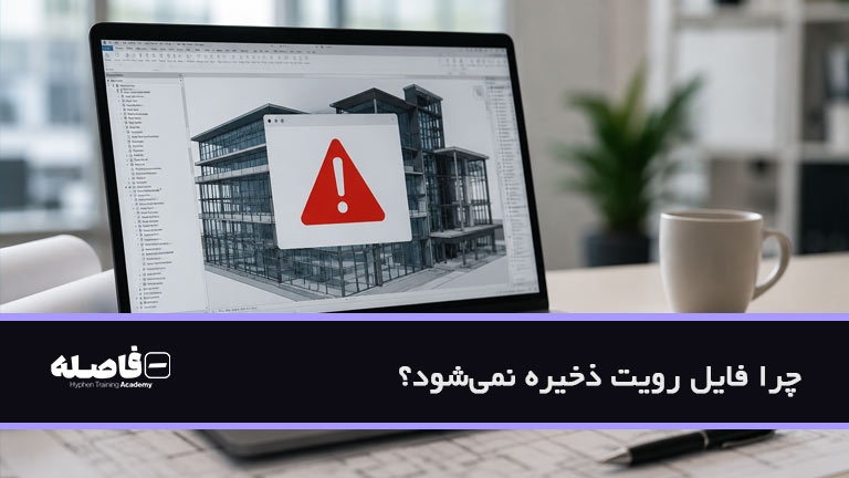 چرا فایل رویت ذخیره نمیشود